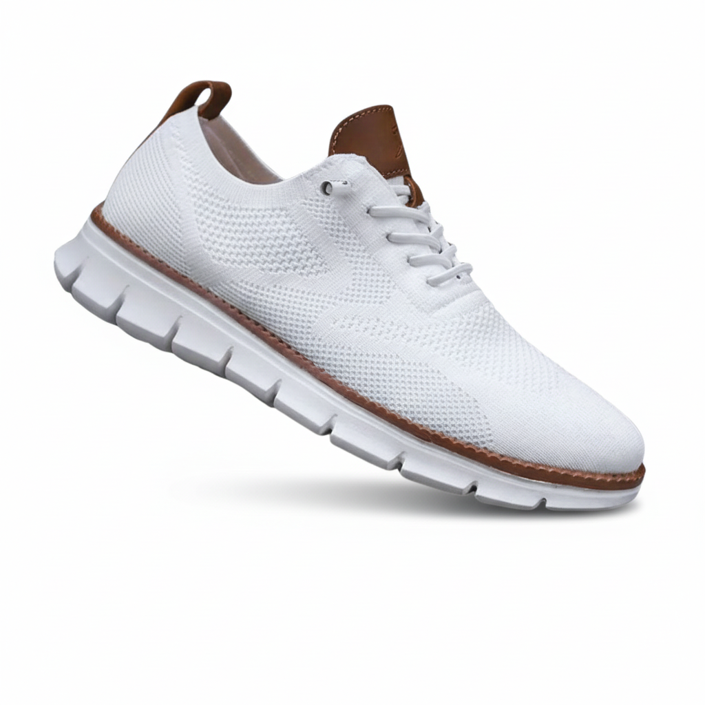 Adam | Chaussures homme, mesh respirant, semelle blanche