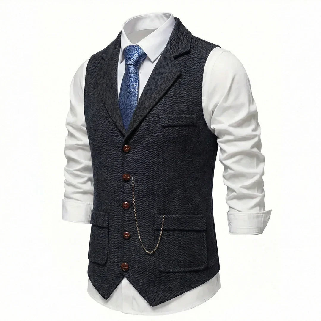 Lancaster | Gilet stretch, coupe ajustée, confort absolu