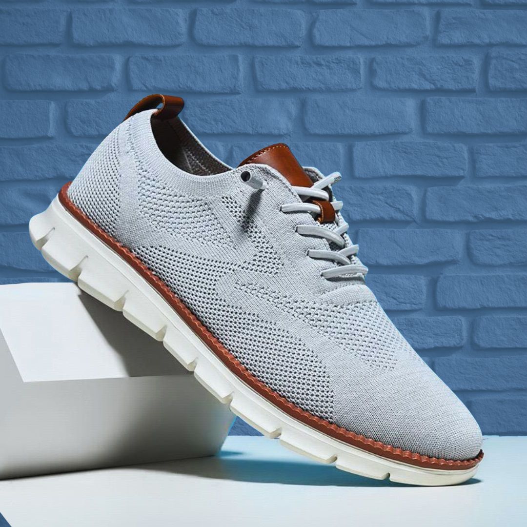 Adam | Chaussures homme, mesh respirant, semelle blanche