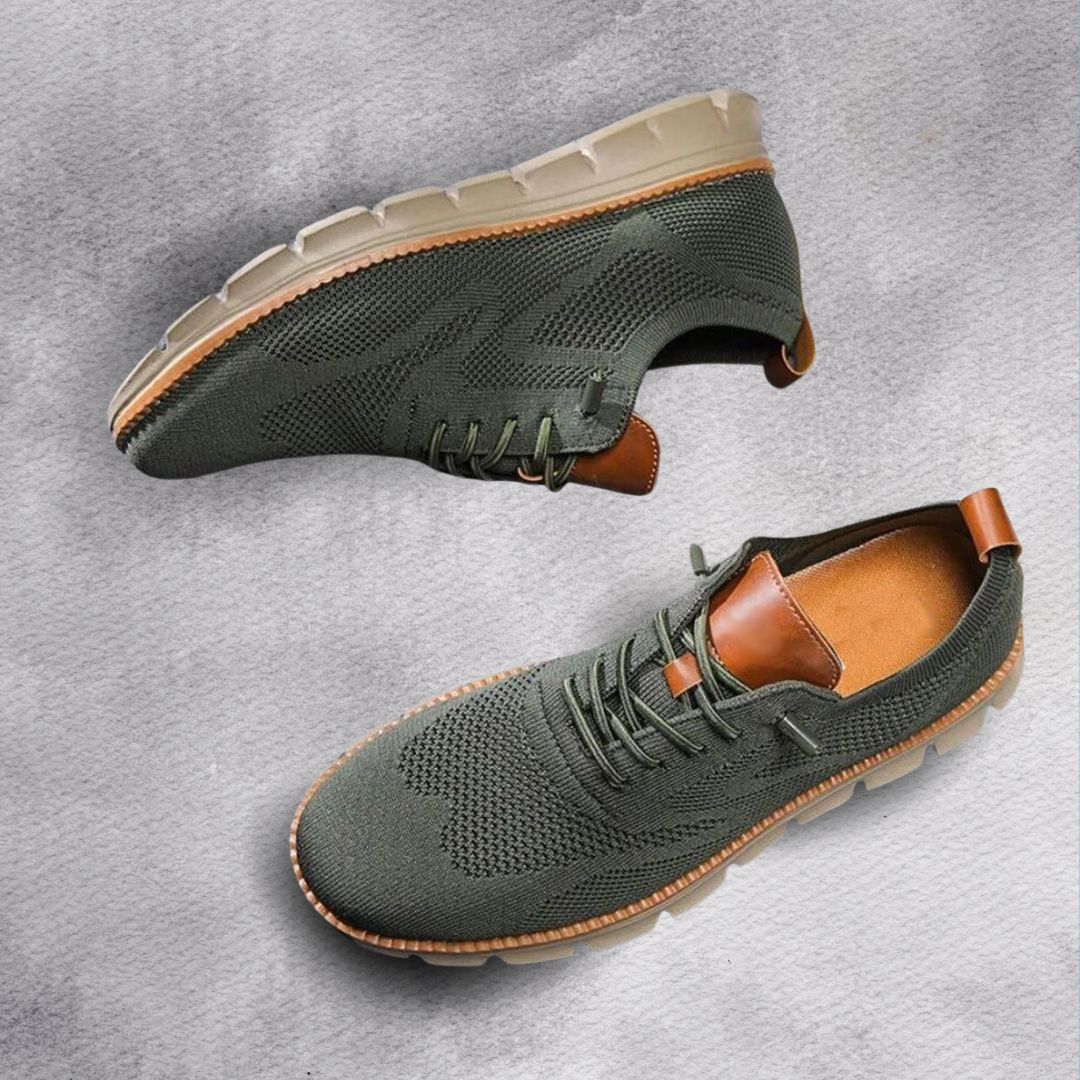 Adam | Chaussures homme, mesh respirant, semelle blanche