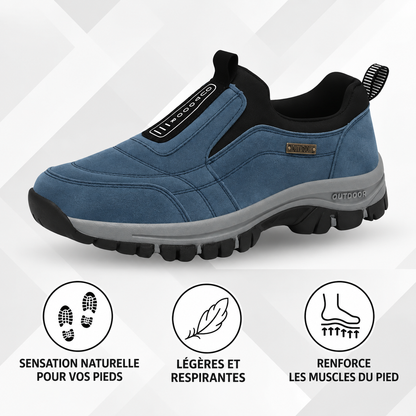 Bastien | Chaussures décontractées sans lacets, antidérapantes et orthopédiques