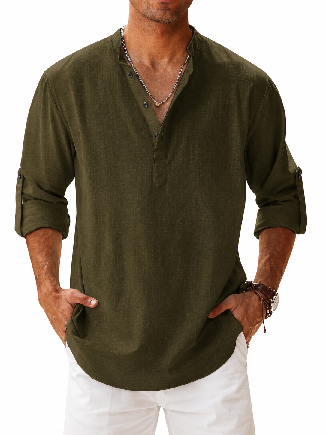 Julien | Chemise Portofino en lin