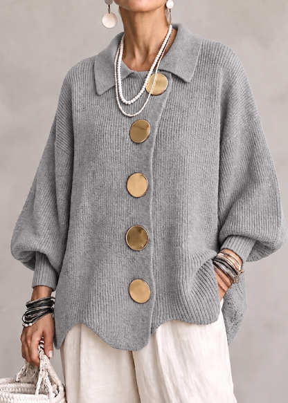 Émilienne | Cardigan oversize à col