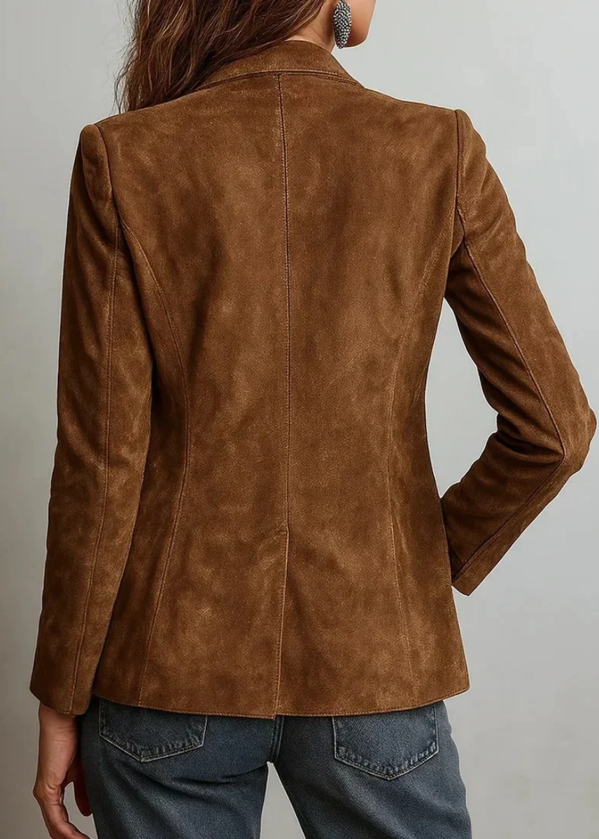 Gisèle | Blazer vintage marron