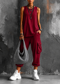 Rouge + Sac gris