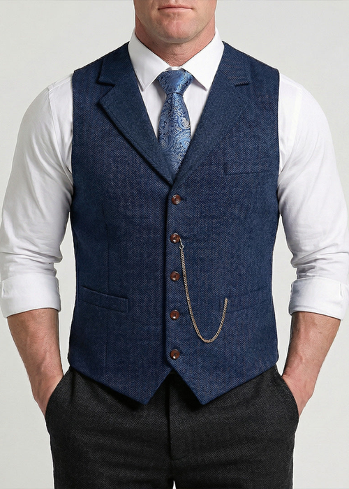 Lancaster | Gilet stretch, coupe ajustée, confort absolu