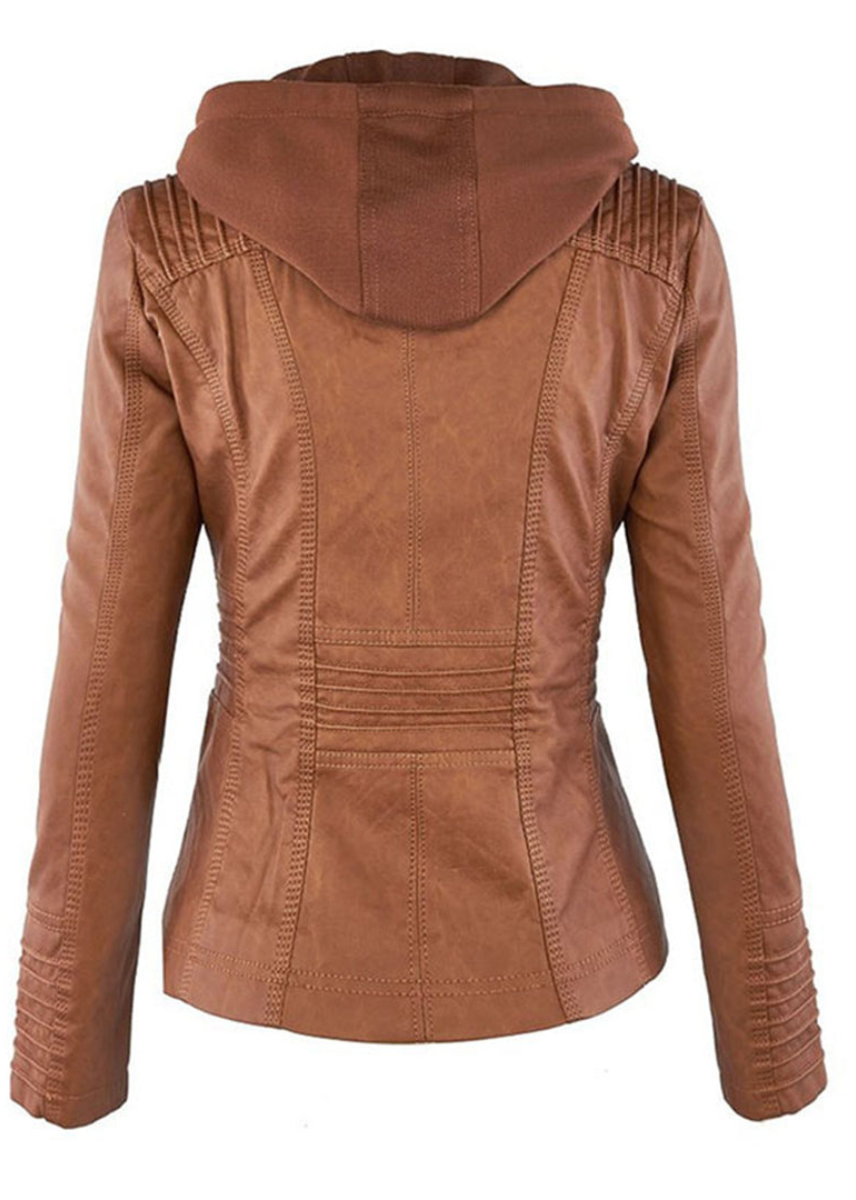 Mathilde | Veste en cuir robuste et élégante