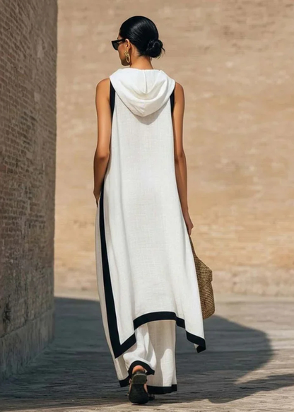 Nadia | Ensemble intemporel effet lin au design épuré