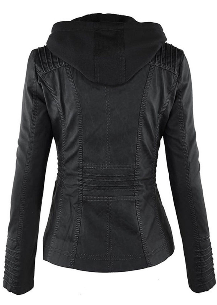 Mathilde | Veste en cuir robuste et élégante
