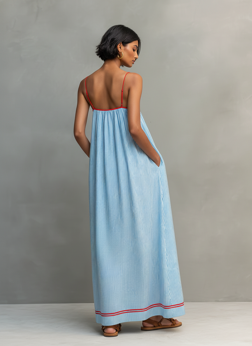 Aurore | Robe fluide, inspiration Riviera
