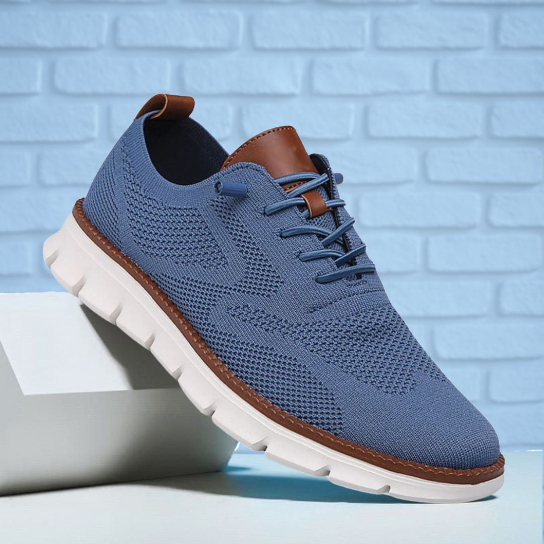 Adam | Chaussures homme, mesh respirant, semelle blanche