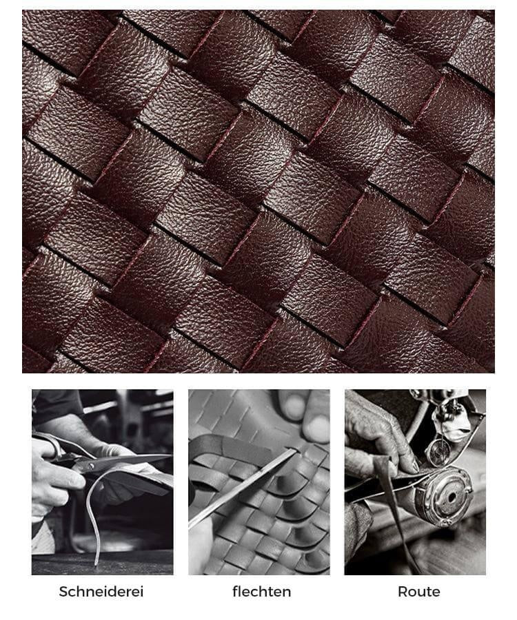 Léonie | Mini sac tressé à main et bandoulière