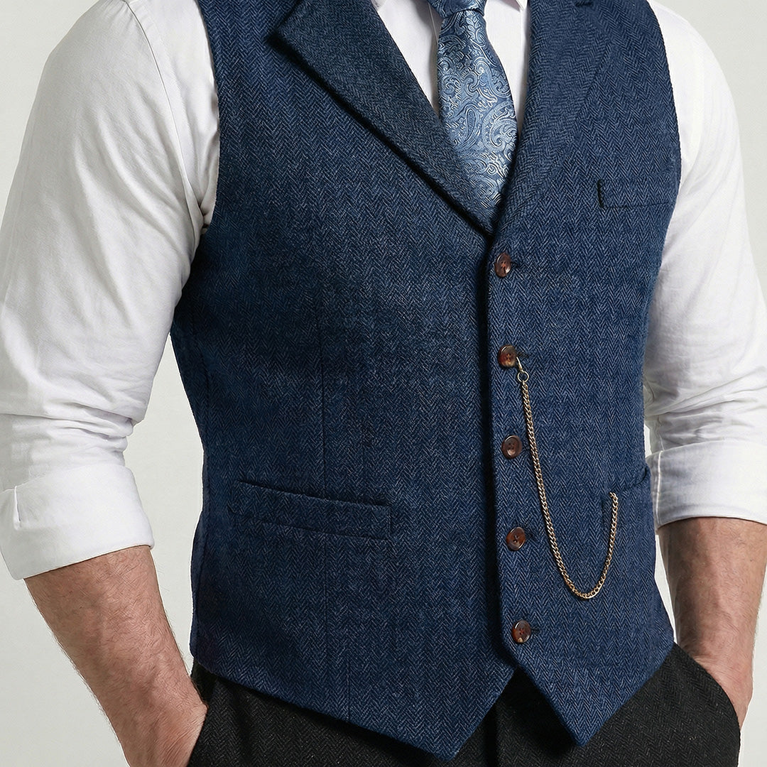 Lancaster | Gilet stretch, coupe ajustée, confort absolu