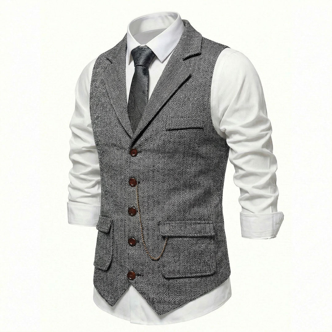 Lancaster | Gilet stretch, coupe ajustée, confort absolu