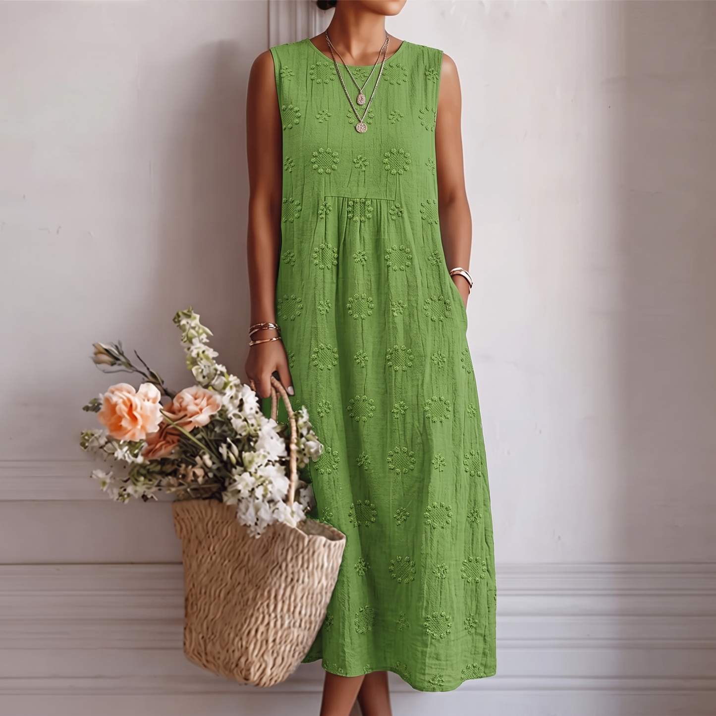 Olivia | Robe midi légère pour la journée