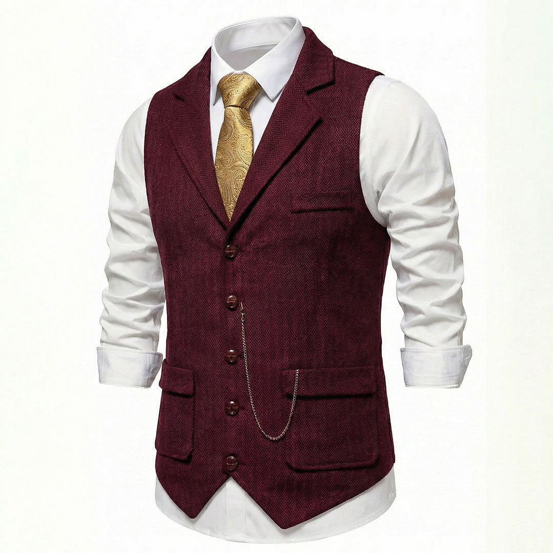 Lancaster | Gilet stretch, coupe ajustée, confort absolu