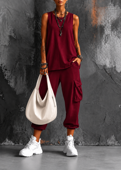 Maëlle | Ensemble décontracté au style urbain + Sac OFFERT